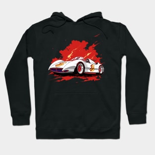 Mach 5 car - Speed Racer Hoodie